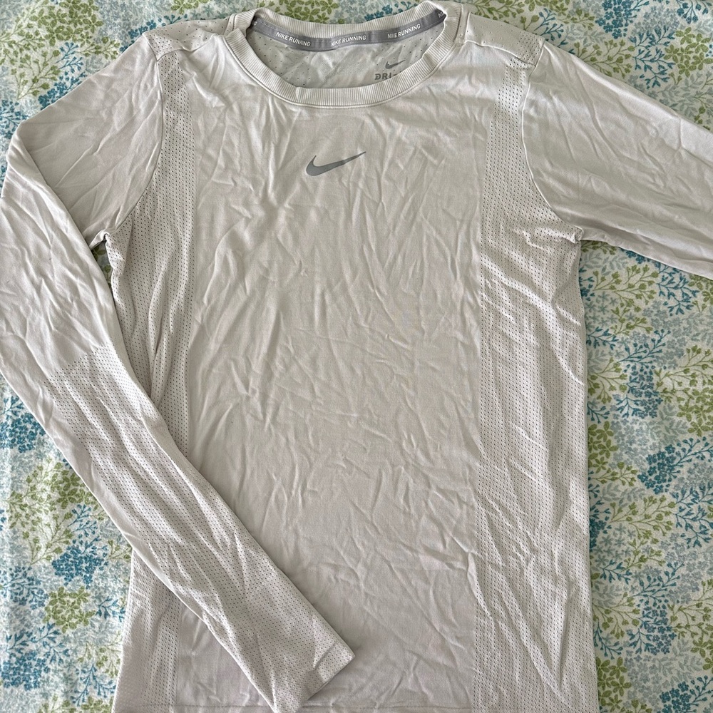 White Nike long sleeve